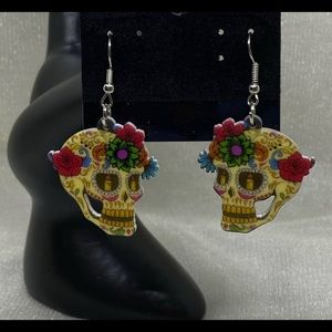 Candle eye Skull earrings